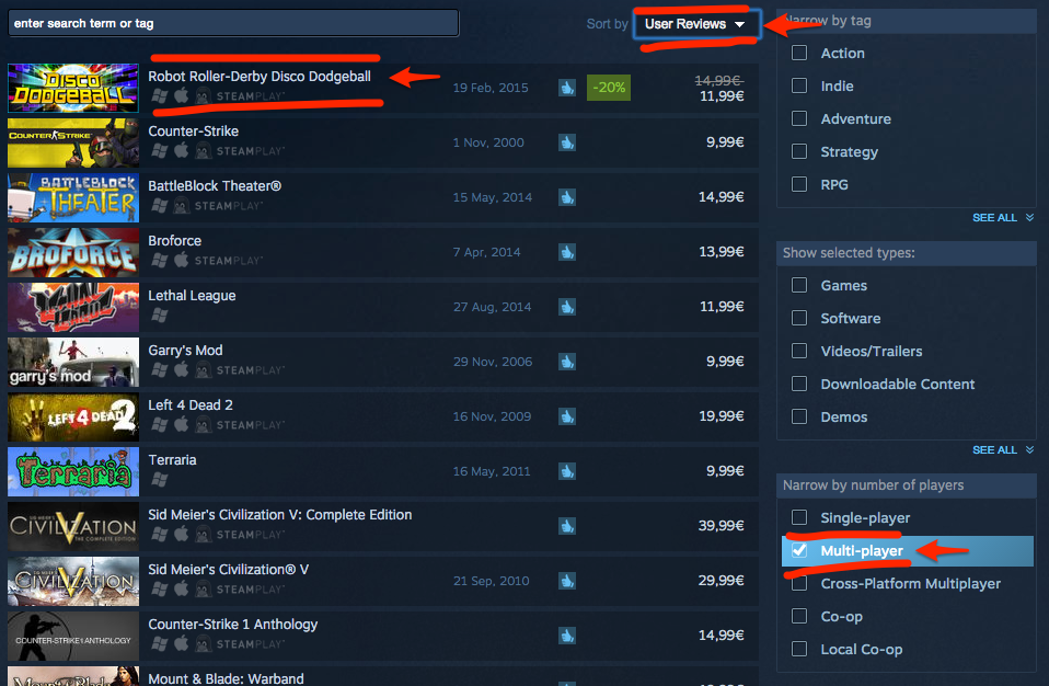 Best Multiplayer Games on Steam