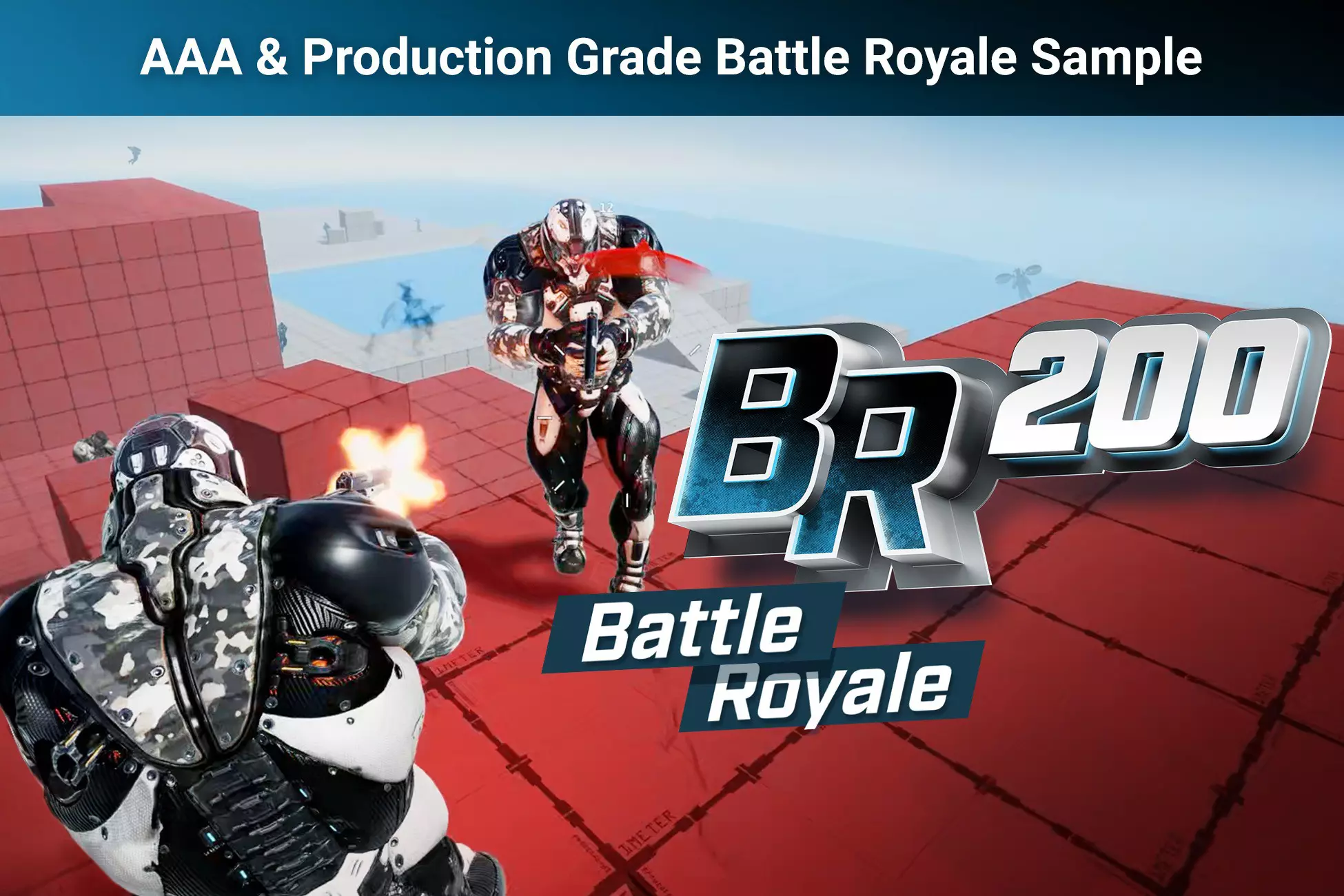 AAA & Production Grade Battle  Royale sample