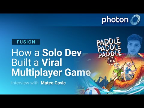 How a Solo Dev Built a Viral Multiplayer Game with Photon Fusion 2 - Paddle Paddle Paddle