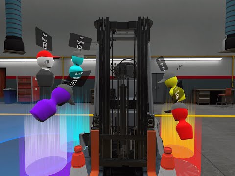 TMH Core Electric Forklift Part Identification VR Training (Multiplayer) - Quest 2 | VR Vision